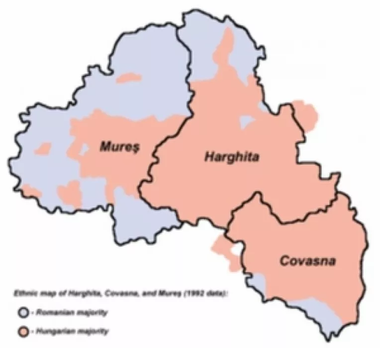 Adunare la Odorheiul Secuiesc: Secuimea vrea stema, steag, imn si granite