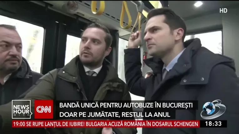 Bucurestiul are de astazi o noua banda unica dedicata transportului public in comun