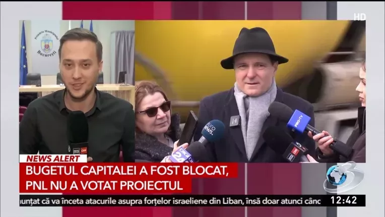 Bugetul Capitalei a fost blocat. PNL nu a votat proiectul