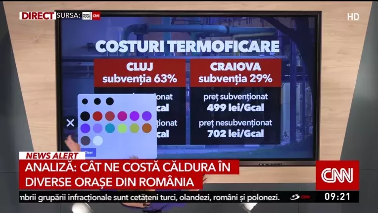Cat costa caldura in diverse orase din Romania