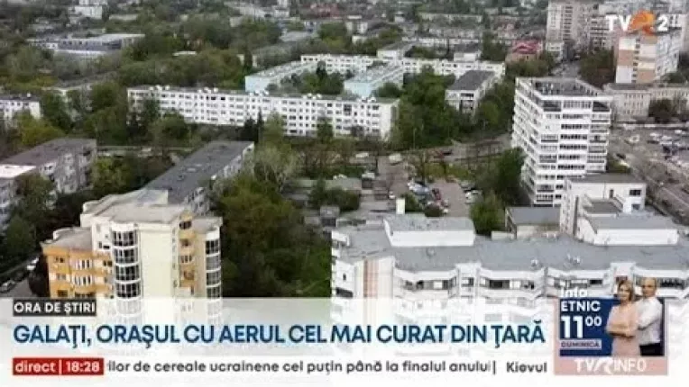 Galati, orasul cu cel mai curat aer din tara, Iasi este cel mai poluat