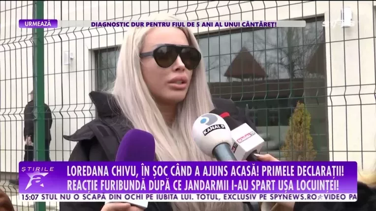 Jandarmii i-au spart usa locuintei! Primele declaratii ale Loredanei Chivu despre proces