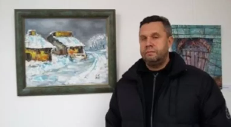 Jimmy Stanescu, un artist si un poet din Calarasi, care picteaza cu sufletul