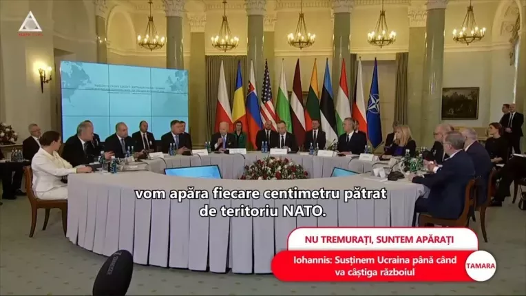 Liderii B9 au facut planuri la Varsovia cu Biden si Stoltenberg