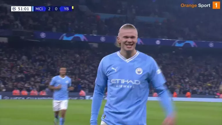 Man. City - Young Boys 3-0. Gol superb Haaland, trupa lui Guardiola e in optimi