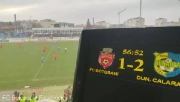 O gura de oxigen pentru Dunarea Calarasi: Echipa lui Dan Alexa a invins-o pe FC Botosani cu 2-1 in deplasare!