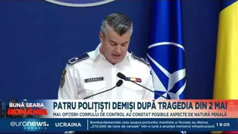 Patru politisti demisi, in cazul tanarului drogat care a ucis doi oameni pe litoral