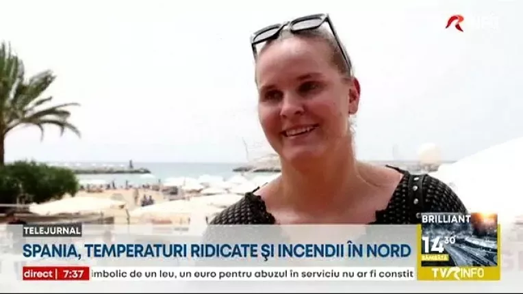 Spania se confrunta cu canicula timpurie si incendiile numeroase din zona de nord