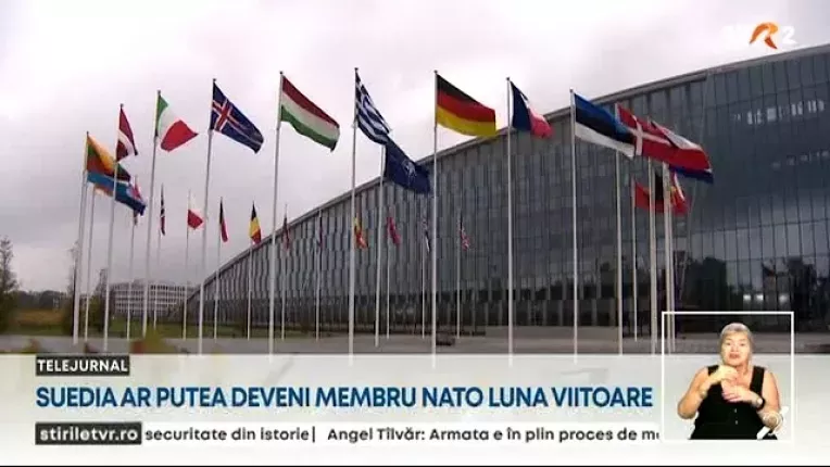 Suedia ar putea intra in NATO luna viitoare