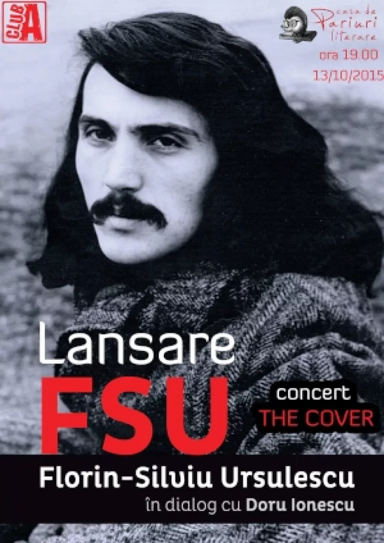 Volumul de memorii ziaristice "Florin Silviu Ursulescu in dialog cu Doru Ionescu" va fi lansat la Club A